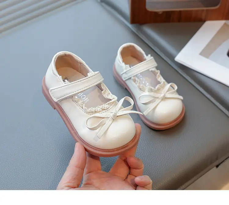 Baby Lolita Shoes Black Bow Spring Soft Sole — feature 9