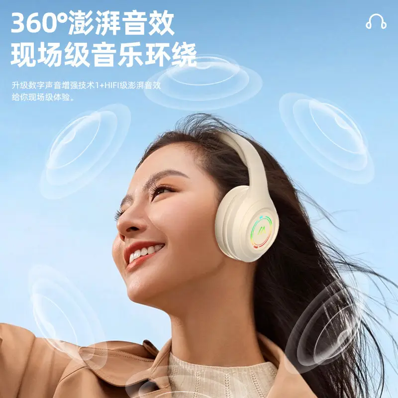 2025 Bluetooth Headset with 360° Sound & Color - Image 4
