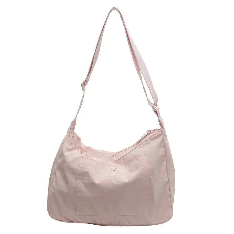 Women's Beige Nylon Shoulder Bag 2025 New Style - Image 2
