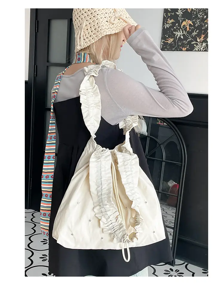 Black Pleated Shoulder Bag for Women 2025 New Arrival — feature 13