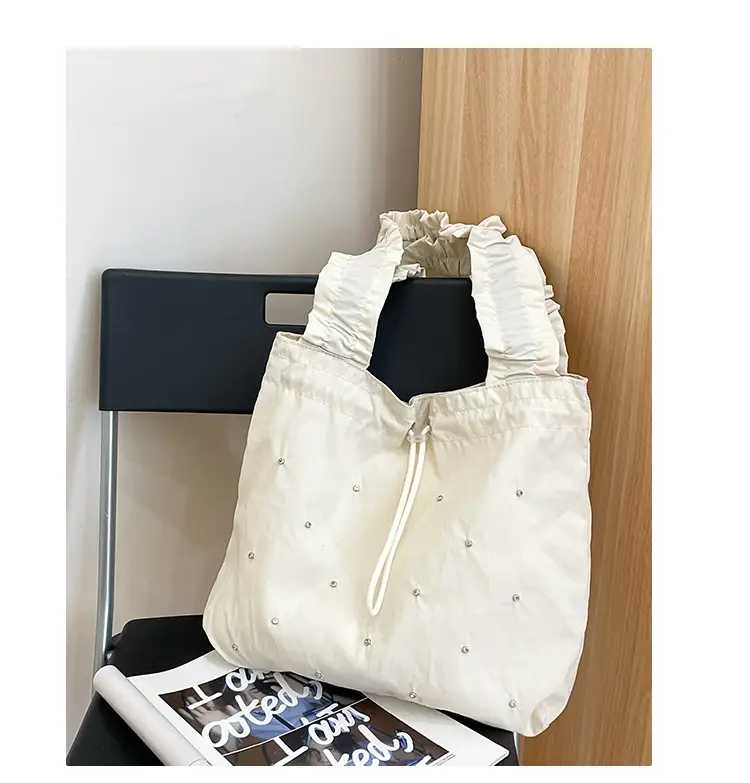 Black Pleated Shoulder Bag for Women 2025 New Arrival — feature 42