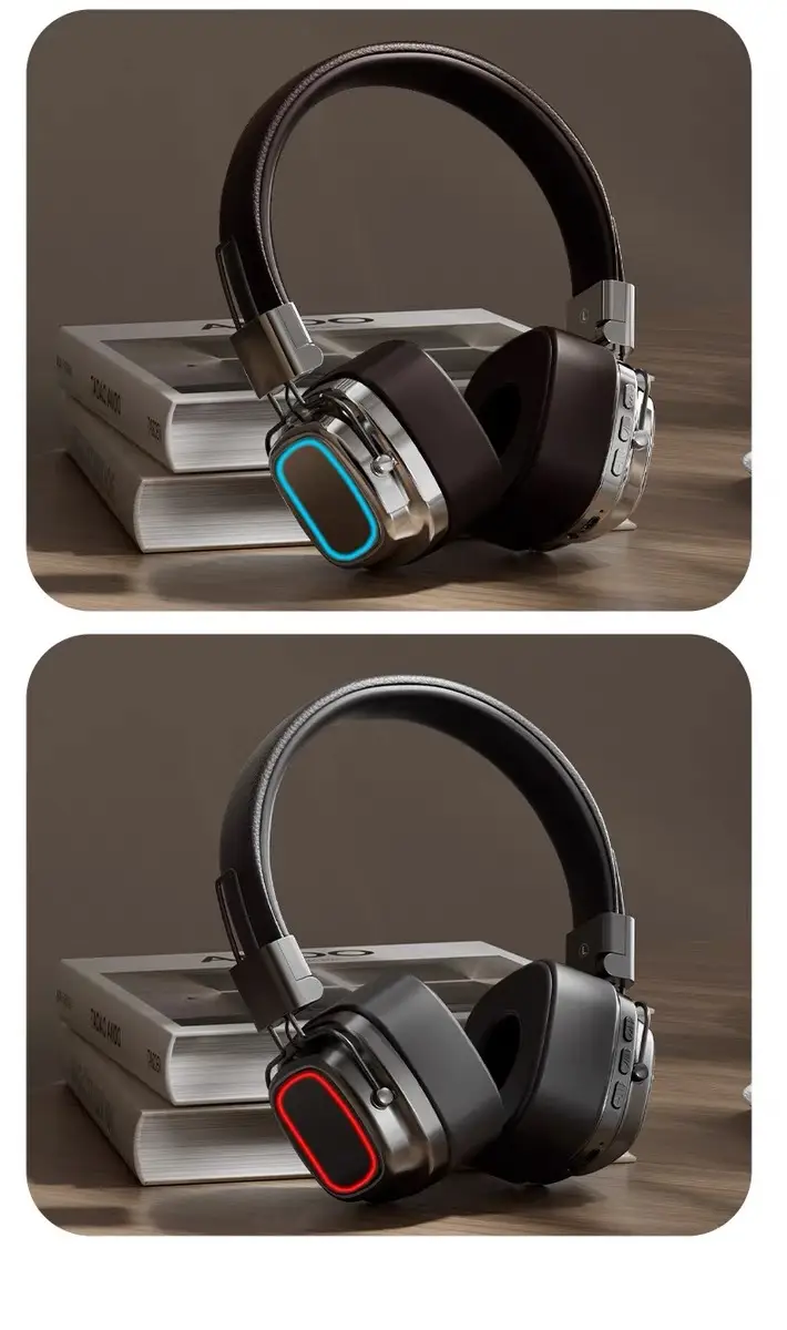 Retro Bluetooth Headset with Subwoofer & Noise Reduction — feature 18