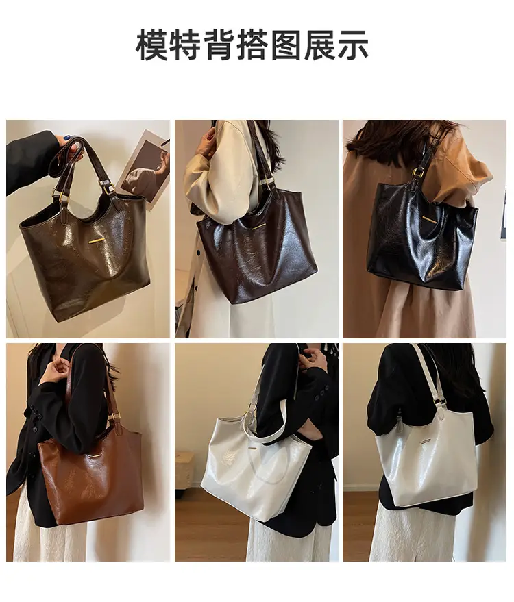 Black Leather Shoulder Bag for Women 2025 — feature 10