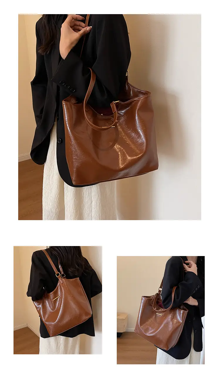 Black Leather Shoulder Bag for Women 2025 — feature 12