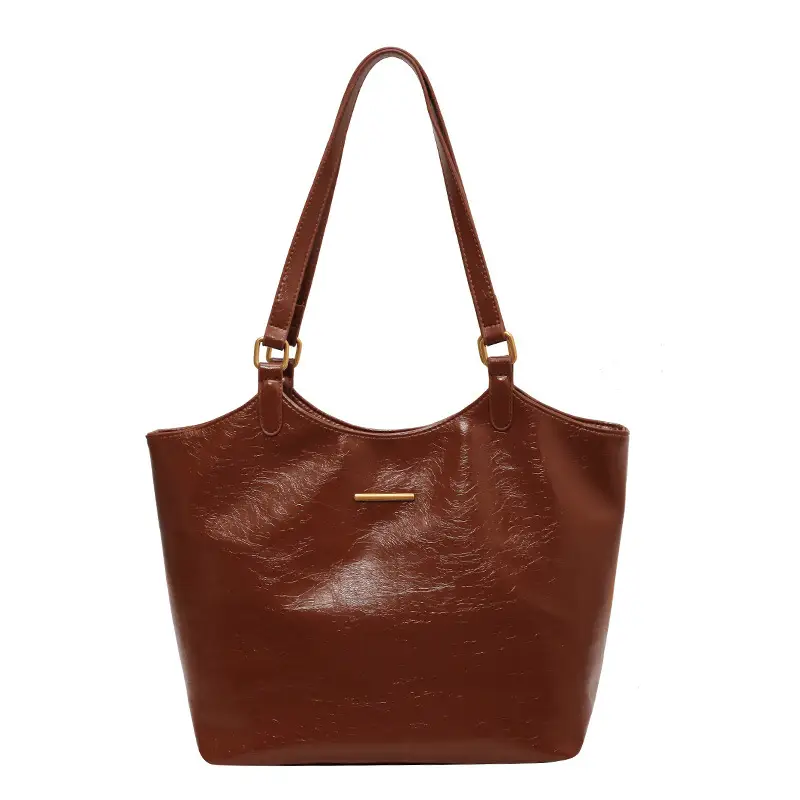 Black Leather Shoulder Bag for Women 2025 - Image 3