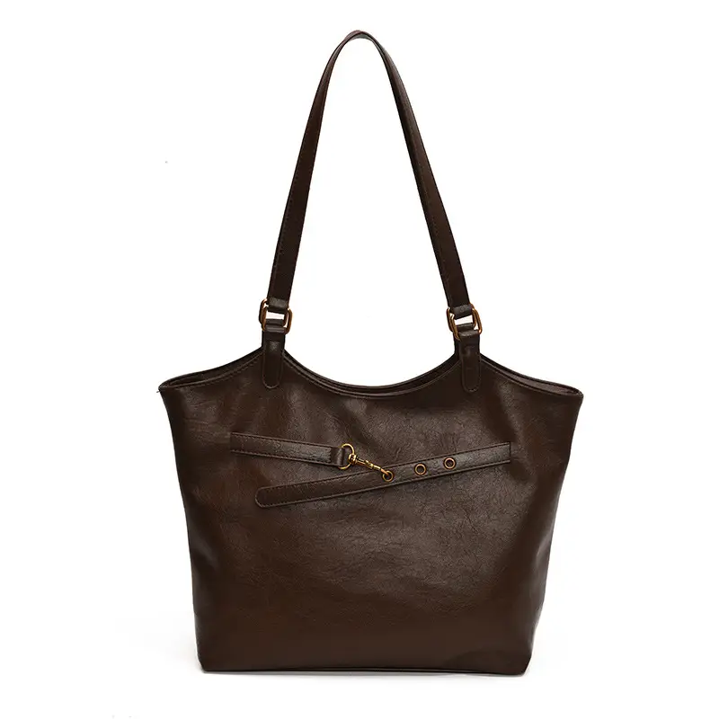 Black Leather Shoulder Bag for Women 2025 - Image 8