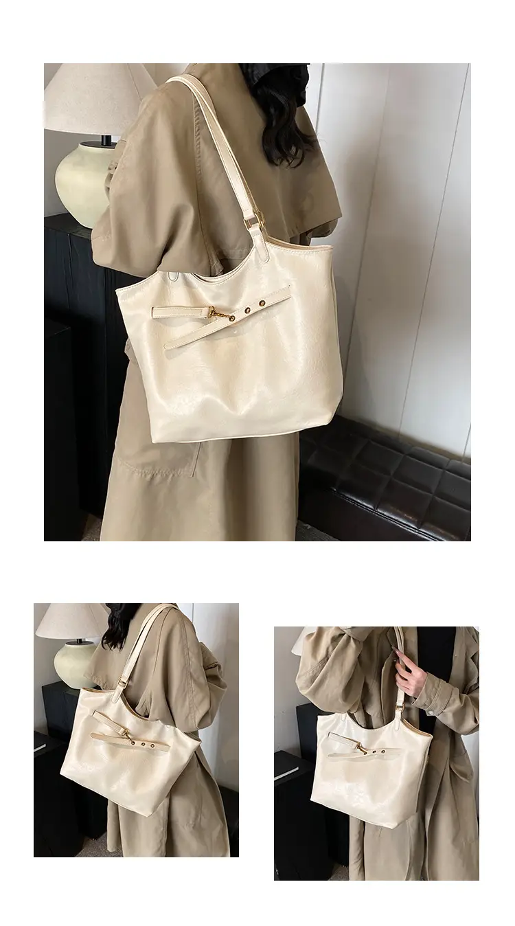 Black Leather Shoulder Bag for Women 2025 — feature 11