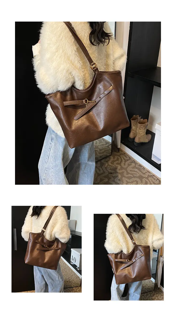 Black Leather Shoulder Bag for Women 2025 — feature 12