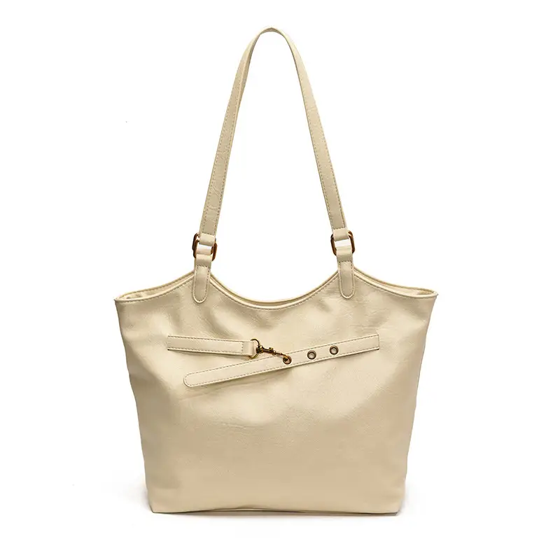 Black Leather Shoulder Bag for Women 2025 - Image 2
