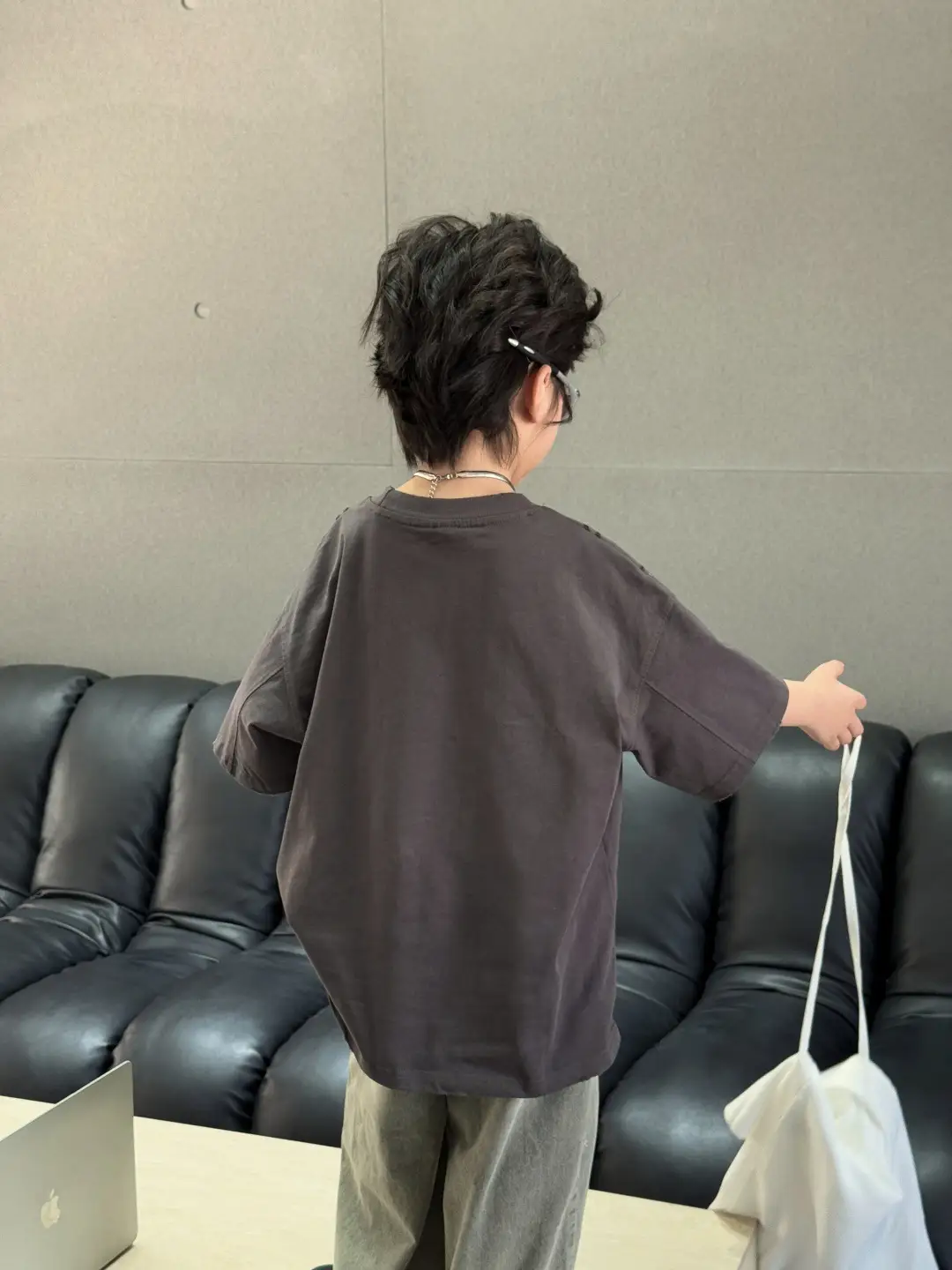 Children's Cotton Loose Printed T-Shirt Treasure Design — feature 8