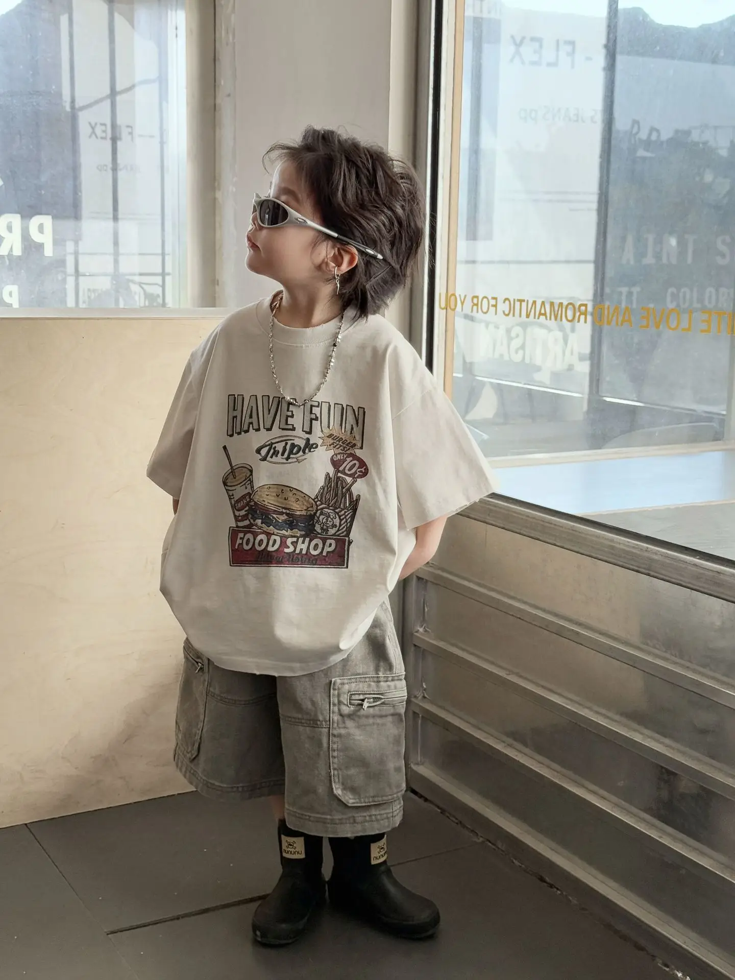 Girls Cotton Printed T-Shirt Summer Wear 2025 - Image 7