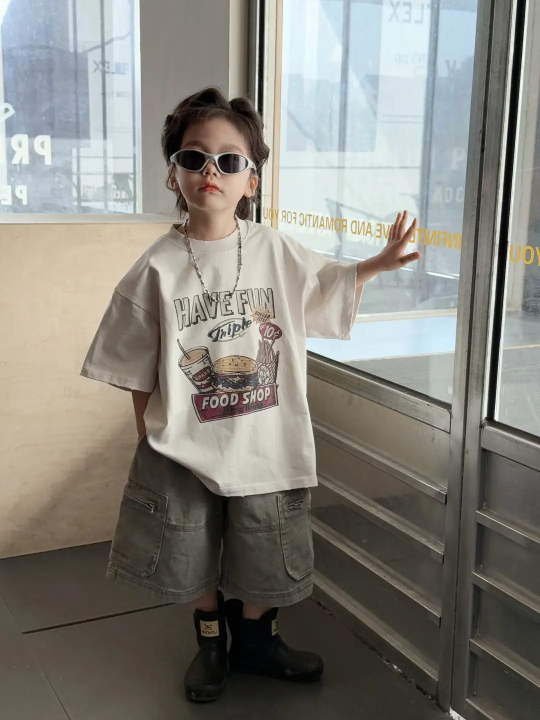 Girls Cotton Printed T-Shirt Summer Wear 2025 — feature 11