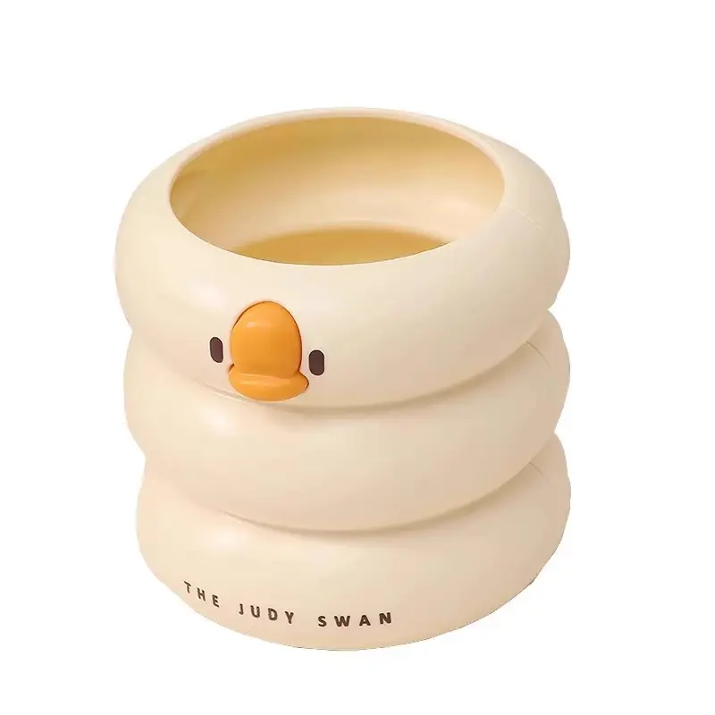 Judy Duck Pen Holder Large Capacity White - Image 9