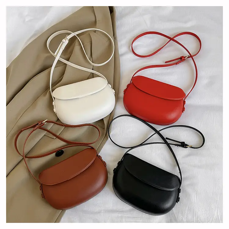 Women's Red Saddle Crossbody Bag 2026 New — feature 50