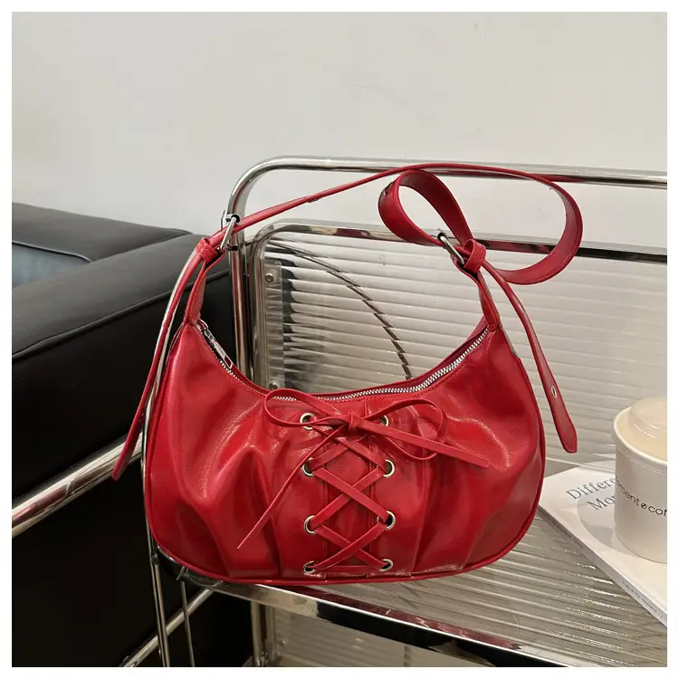 Red Lace-Up Crossbody Bag for Women 2026 — feature 28