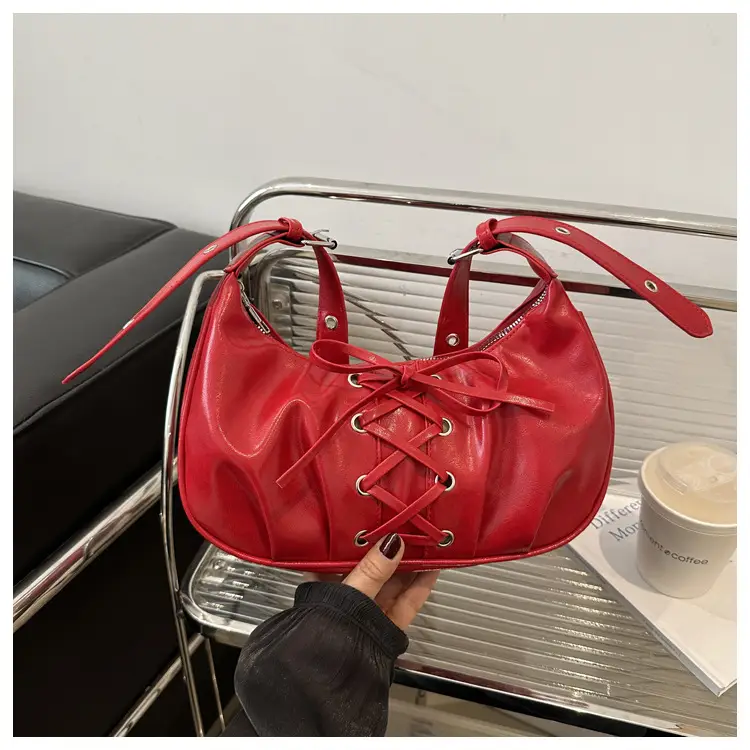 Red Lace-Up Crossbody Bag for Women 2026 — feature 29