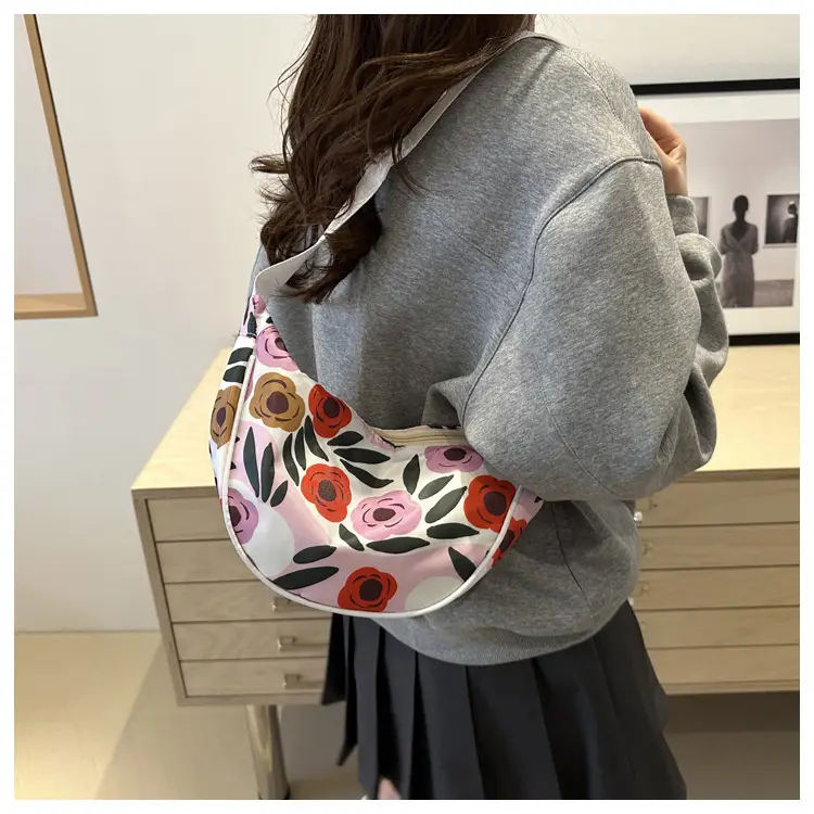 Women Casual Striped Shoulder Crossbody Bag Large Capacity — feature 34