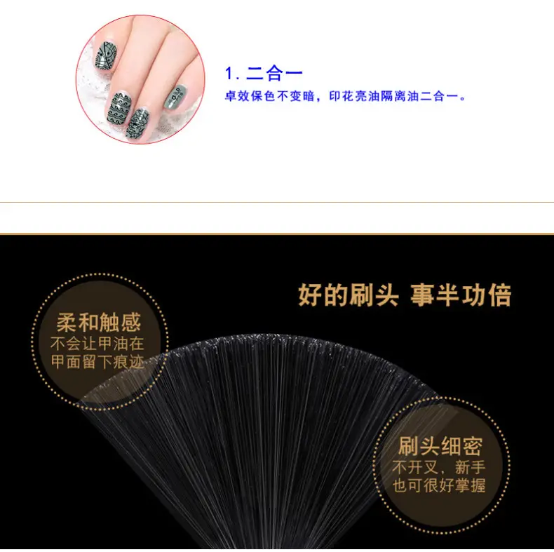 Transparent Nail Polish Base Oil for Bright, Anti-Smudge Wear — feature 11