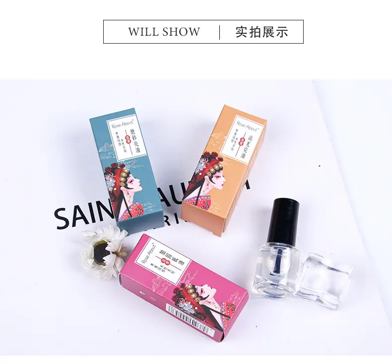 Transparent Nail Polish Base Oil for Bright, Anti-Smudge Wear — feature 24