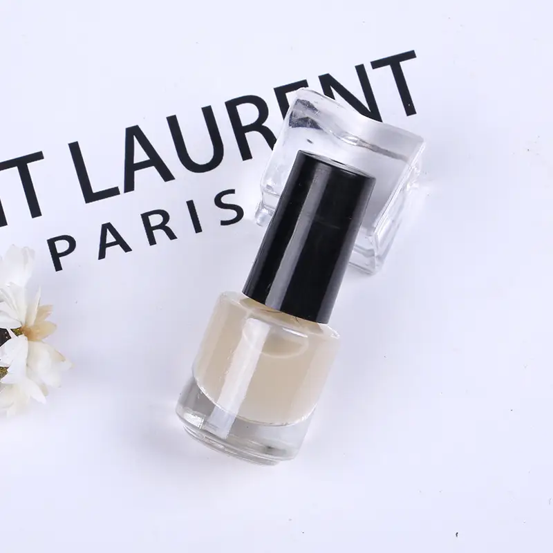 Transparent Nail Polish Base Oil for Bright, Anti-Smudge Wear