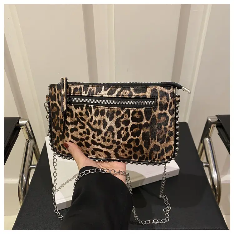 Women's Leopard Print Chain Shoulder Bag 2026 — feature 23