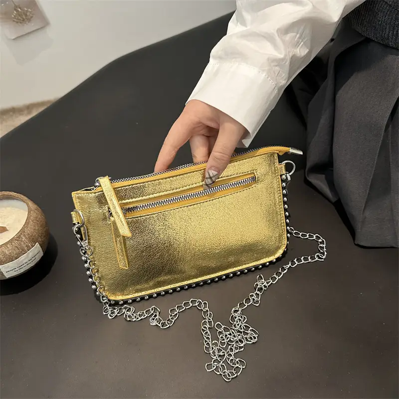 Women's Leopard Print Chain Shoulder Bag 2026 - Image 2