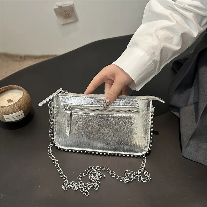 Women's Leopard Print Chain Shoulder Bag 2026 - Image 3
