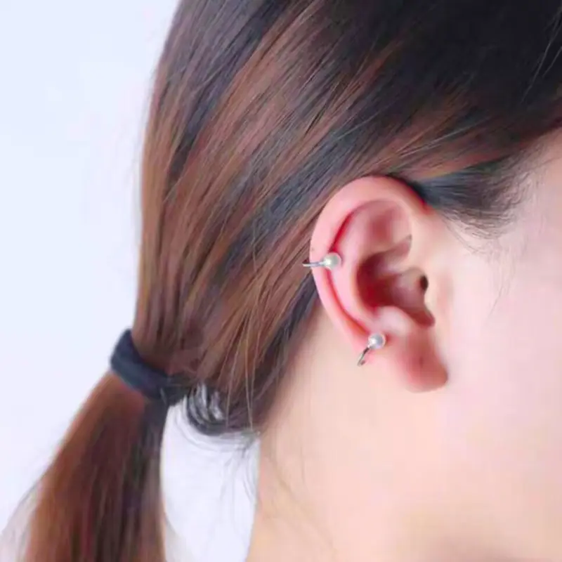 Japanese Korean Fashion Bear Pearl Earrings Distinctive Style — feature 5