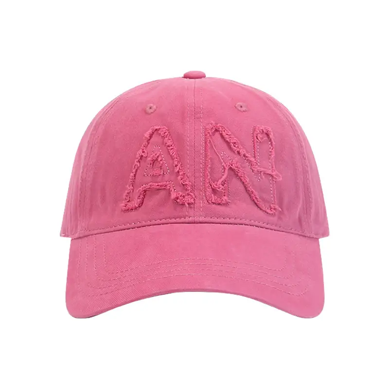 Rose Red Baseball Cap Women Soft Wide Brim All Match Korean Style Sweet Cool Cap for Men