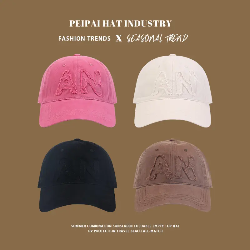 Rose Red Baseball Cap Women Soft Wide Brim All Match Korean Style Sweet Cool Cap for Men — feature 3