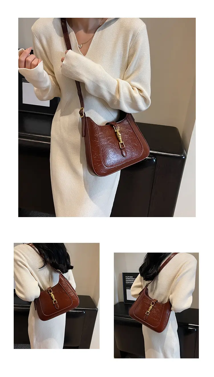 Black French Retro Shoulder Bag for Women 2025 — feature 13