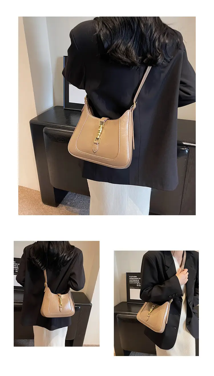 Black French Retro Shoulder Bag for Women 2025 — feature 14