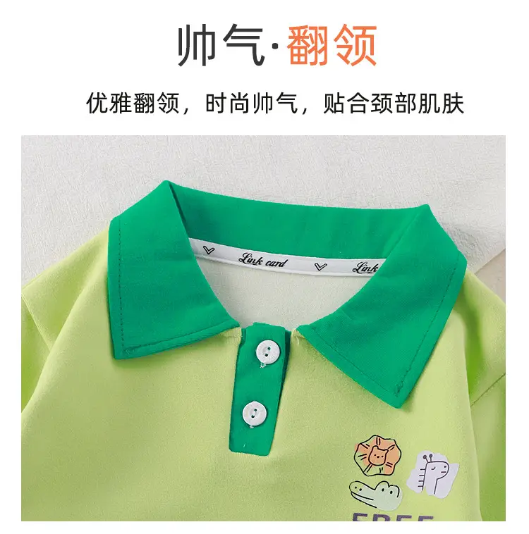 2025 New Kids Polo T-Shirts Long Sleeve Develvet Fabric β feature 3