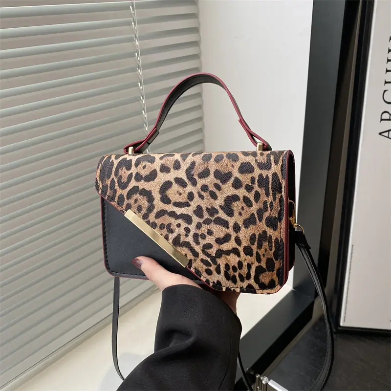 Leopard Print Shoulder Bag Women 2025 Spring - Image 7