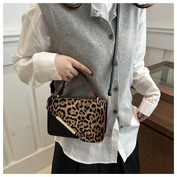 Leopard Print Shoulder Bag Women 2025 Spring — feature 14