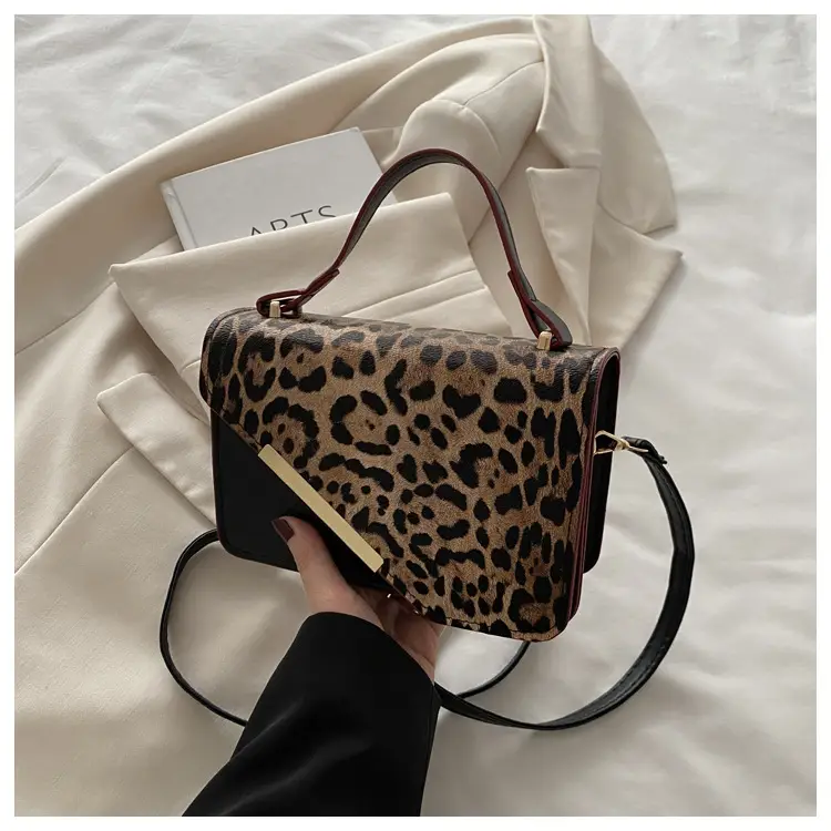 Leopard Print Shoulder Bag Women 2025 Spring - Image 2