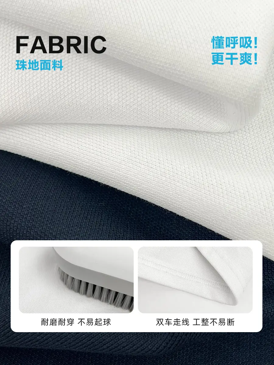 Kids Korean Style Short Sleeve Polo Shirt White Summer - Image 7