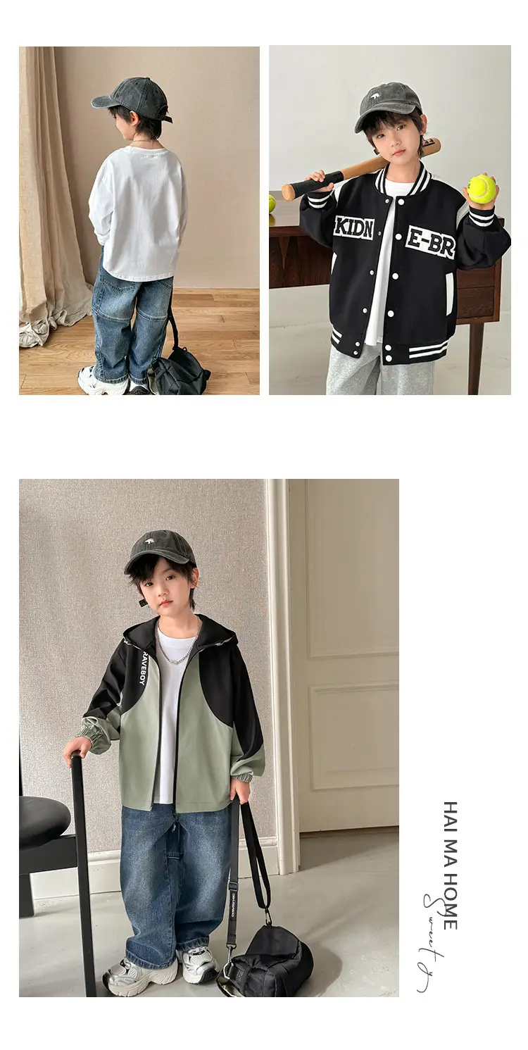 Haima 2025 Boys Cotton Long Sleeve T-Shirt Winter Camping — feature 13