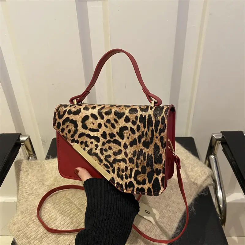Leopard Print Shoulder Bag Women Casual 2025 Spring - Image 4