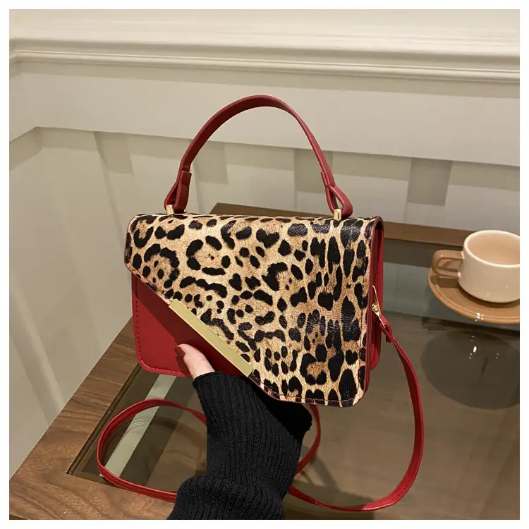 Leopard Print Shoulder Bag Women Casual 2025 Spring - Image 2
