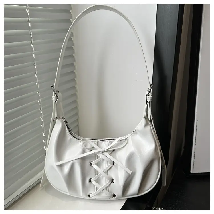 Red Lace-Up Crossbody Bag for Women — feature 18