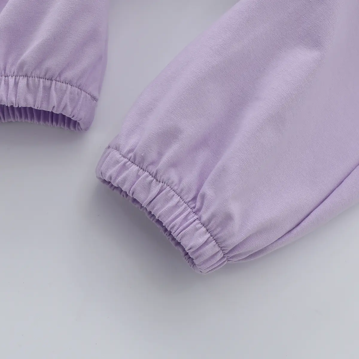 Girls Grey Sweatpants 2025 Summer Casual Ice Porcelain Embroidery — feature 11