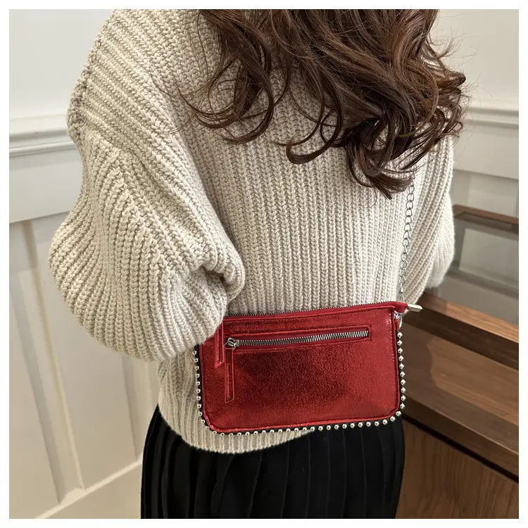 Leopard Print Korean Chain Crossbody Bag for Women — feature 14