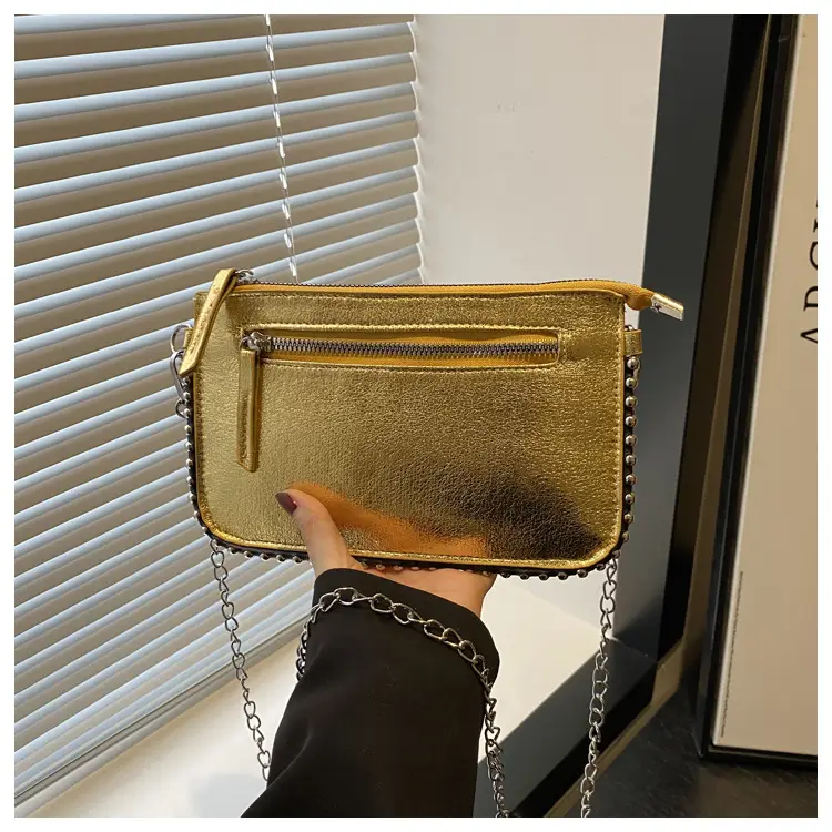Leopard Print Korean Chain Crossbody Bag for Women — feature 23