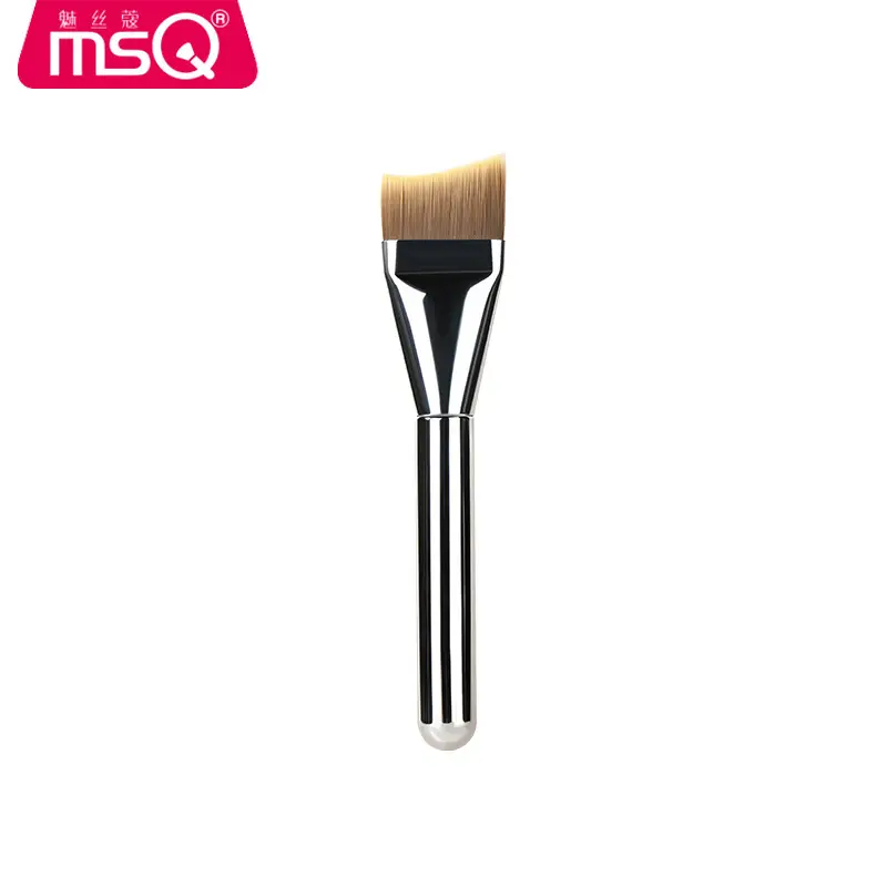 Fishtail Foundation Brush with Dual Tone & Anti-Stick Finish - Image 10