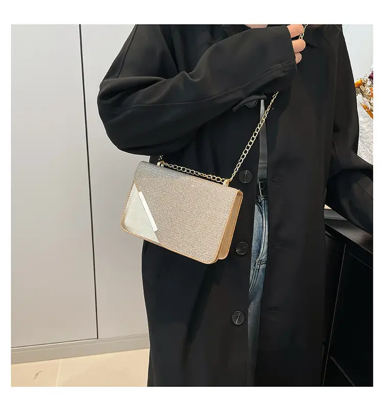 Black Chain Shoulder Bag Women 2025 Spring Summer — feature 11