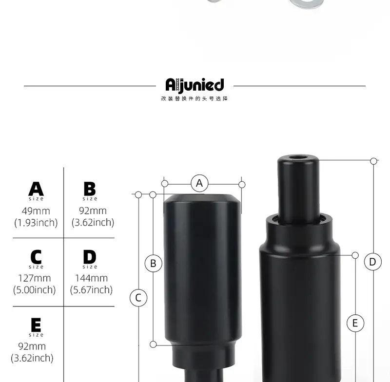 Suitable for Chunfeng 450CLC modified body anti-drop rubber protector anti-drop ball protection bar anti-drop rod accessories — feature 7