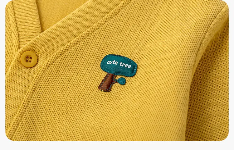 Dudu's Yellow Cardigan for Boys Spring Outfit — feature 28