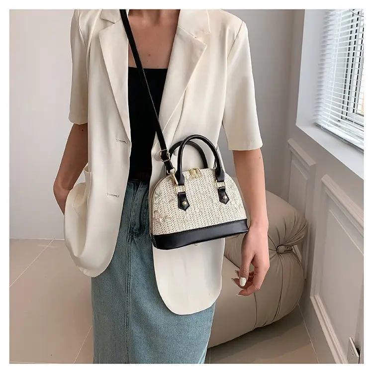Women Textured Lace Shoulder Crossbody Bags 2025 New Style - Image 6