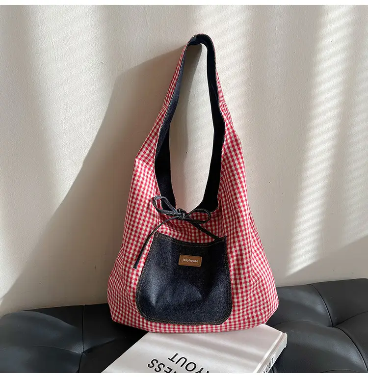 Denim Women's Large Capacity Shoulder Bag 2025 — feature 12
